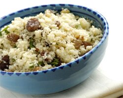 Cuscús con Pasas